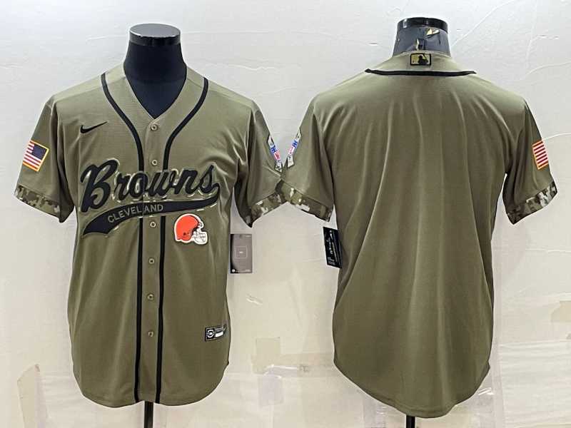 Men's Cleveland Browns Blank Olive 2022 Salute To Service Cool Base Stitched Baseball Jersey,We sell and wholesale Men's Cleveland Browns Blank Olive 2022 Salute To Service Cool Base Stitched Baseball Jersey on line form chian!